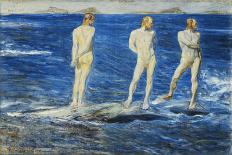Salt, Wind and Sea, 1906, 1909-Johan Axel Gustav Acke-Stretched Canvas