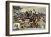 Johan Baner Surprises the Army of the Holy Roman Empire in Camp, Near Wittstock, Germany, 1636-null-Framed Giclee Print