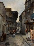 Entrance to the Port of Honfleur, 1863-64-Johan-Barthold Jongkind-Giclee Print