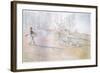 Johan Carried the Oats in a Big Open Bag Fastened by Straps-Carl Larsson-Framed Giclee Print