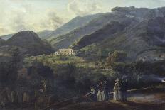View of Lysenkloster Near Bergen-Johan Christian Clausen Dahl-Giclee Print