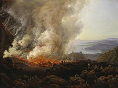 Vesuv Volcanic Eruption, 1826