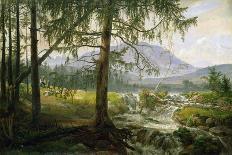 Northern Landscape, 1822-Johan Christian Dahl-Giclee Print