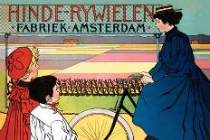 Hinde-Rywielen Factory in Amsterdam-Johan Georg Van Caspel-Framed Stretched Canvas