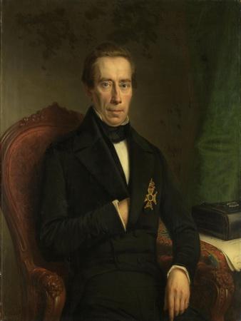 Portrait of Johan Rudolf Thorbecke, Minister of State and Minister of the Interior