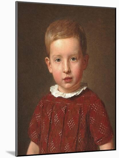 Johan Jacob Krohn as a child, 1846-Christen Schjellerup Kobke-Mounted Giclee Print