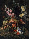 A Magnificent Garland of Fruit and Flowers, 1840-Johan Laurents Jensen-Giclee Print