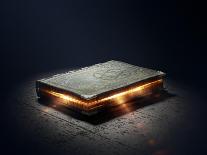 Magic Book with Super Powers - 3D Artwork-Johan Swanepoel-Art Print