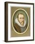 Johan Van Oldenbarnevelt Dutch Statesman a Founding Father of Dutch Independence-null-Framed Art Print