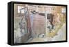 Johana Milking the Cows-Carl Larsson-Framed Stretched Canvas