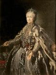 Catherine the Great, 1793-Johann Baptist Lampi-Stretched Canvas