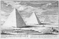 The Two Pyramids of Moeris, King of Egypt and His Wife, Plate 11-Johann Bernhard Fischer Von Erlach-Giclee Print