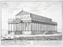 First Proposal for the Schonbrunn Palace, Vienna, from 'Entwurf einer historischen Architektur'-Johann Bernhard Fischer Von Erlach-Giclee Print