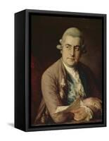 Johann Christian Bach, 1776-Thomas Gainsborough-Framed Stretched Canvas