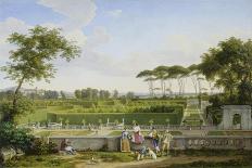 Park of the Villa Pamphili. 1832-Johann Christian Reinhart-Framed Giclee Print