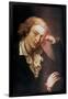 Johann Christoph Friedrich Von Schiller, German Poet, Dramatist and Historian, C1785-Anton Graff-Framed Giclee Print