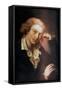 Johann Christoph Friedrich Von Schiller, German Poet, Dramatist and Historian, C1785-Anton Graff-Framed Stretched Canvas