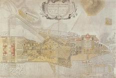 Plan of the Frederician Park of Sanssouci at Potsdam, 1772-Johann David Schleuen-Framed Giclee Print