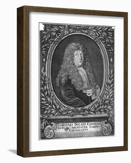 Johann Dolaeus-C Labert-Framed Art Print