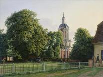Kirche im Park von Schloß Buch-Johann Erdmann Hummel-Stretched Canvas