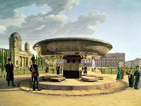 The Granite Dish in the Pleasure Garden, Berlin, 1831-Johann Erdmann Hummel-Giclee Print