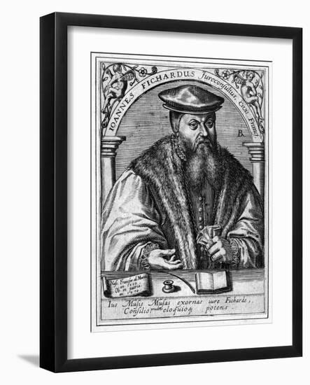 Johann Fichard-Theodor De Brij-Framed Art Print