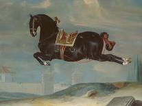 The Bay Horse' Sincero'-Johann Georg Hamilton-Stretched Canvas