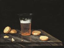 Still Life with Beer Glass-Johann Georg Hinz-Stretched Canvas