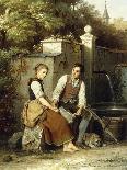 At the Well-Johann Georg Meyer von Bremen-Laminated Giclee Print