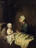 At the Well-Johann Georg Meyer von Bremen-Mounted Giclee Print