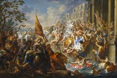 The Battle of the Amazons-Johann Georg Platzer-Giclee Print