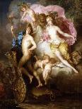 The Triumph of Venus and Cupid with Cupid's Chariot-Johann Georg Platzer-Giclee Print