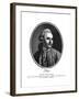 Johann Georg Sulzer-Anton Graff-Framed Giclee Print