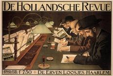 De Hollandsche Revue, 1899-Johann Georg van Caspel-Framed Stretched Canvas