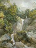 The Falls of the Isar-Johann Georg von Dillis-Framed Giclee Print