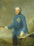 Ferdinand Duke of Brunswick-Lueneburg Attired as Knight of the Garter, C.1763-Johann Georg Ziesenis-Framed Giclee Print