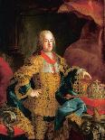 Portrait of Emperor Franz I, 1752-Johann-Gottfried Auerbach-Mounted Giclee Print