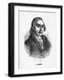 Johann Gottfried Von Herder, German Poet, Critic, Theologian, and Philosopher, 19th Century-null-Framed Giclee Print