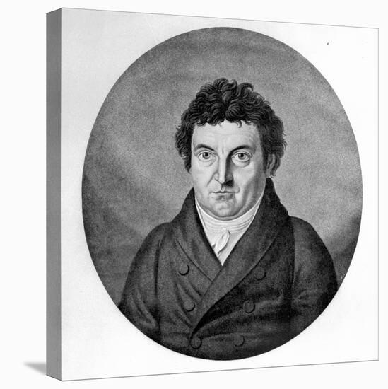 Johann Gottlieb Fichte, Engraved by Johann Friedrich Jugel after a Painting of 1808-Heinrich Anton Dahling-Stretched Canvas