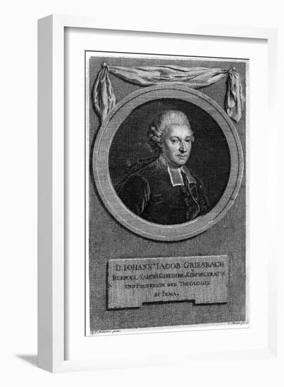 Johann Griesbach-JE Heinsius-Framed Art Print