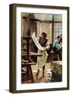 Johann Gutenberg-Jean Leon Gerome Ferris-Framed Giclee Print