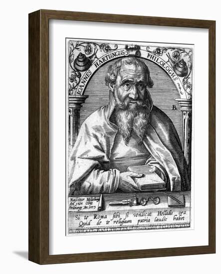 Johann Hartung-Theodor De Brij-Framed Art Print