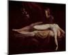 Johann Heinrich Fussli (Nightmare) Art Poster Print-null-Mounted Poster