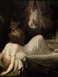 Lady Macbeth Walking in Her Sleep-Johann Heinrich Fussli-Stretched Canvas