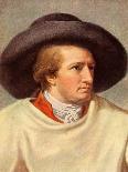 GOETHE Johann Wolfgang-Johann Heinrich Tischbein-Giclee Print