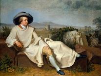 GOETHE Johann Wolfgang-Johann Heinrich Tischbein-Giclee Print