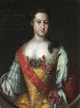 Portrait of Empress Catherine I (1684-172), Early 18th C-Johann-Heinrich Wedekind-Laminated Giclee Print