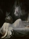 The Nightmare, Ca. 1790-91-Johann Henrich Fussli-Mounted Art Print
