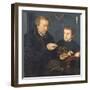 Johann I Neudorfer and His Son, 1561-Nicolas Neufchatel-Framed Giclee Print