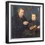Johann I Neudorfer and His Son, 1561-Nicolas Neufchatel-Framed Giclee Print